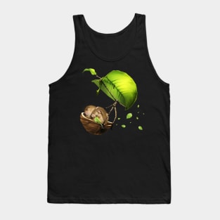 Cute sleeping mouse Tank Top